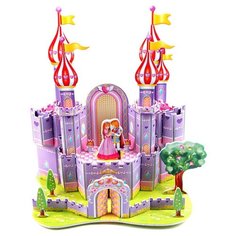 3D-пазл Zilipoo 3D Фиолетовый замок (589-H), 35 дет.