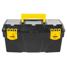 Ящик с органайзером FIT 65562 41x21.5x19.7 см 16 черный/желтый F.It
