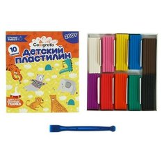 Пластилин Calligrata 10 цветов 200 г (4774912)