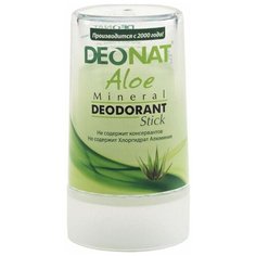 DeoNat дезодорант, кристалл (минерал), Aloe, 40 г