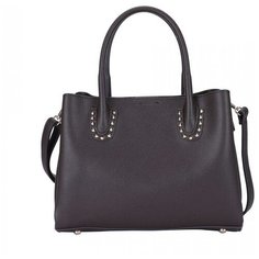 Сумка тоут женская OrsOro, искусственная кожа, горький шоколад