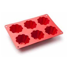 Форма силиконовая для выпечки TalleR TR-6200 6 маффинов