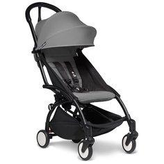 Прогулочная коляска BABYZEN Yoyo2 6+, grey/черная рама, цвет шасси: черный