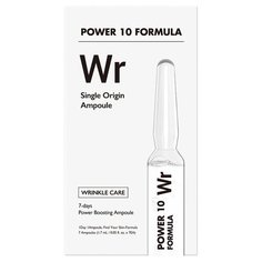 ItS SKIN Power 10 Formula WR Single Origin Ampoule Высококонцентрированная сыворотка для лица против морщин в ампулах, 1.7 мл , 7 шт.
