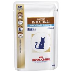 Влажный корм для кошек Royal Canin Gastro Intestinal при проблемах с ЖКТ 10 шт. х 100 г (кусочки в желе)