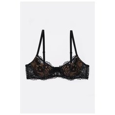 Бюстгальтер Innamore Basic Lace, размер 3B (75B), черный