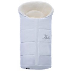 Конверт-мешок Nuovita Siberia Bianco меховой 90 см белый