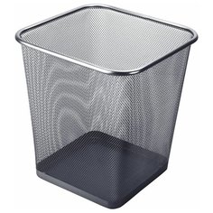 Корзина Berlingo Steel&Style, квадратное основание, 20 л черный
