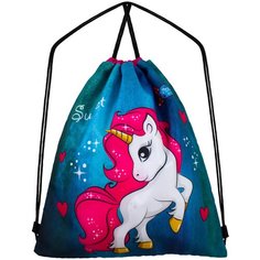 WINNER ONE Мешок для обуви One M-40, голубой/белый