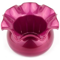 Горшок Техоснастка Аленький цветочек, ПИ-20, 0.3 л сиреневый