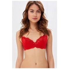 Бюстгальтер Innamore Basic Lace, размер 3B (75B), красный