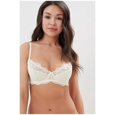 Бюстгальтер Innamore Basic Lace, размер 2B (70B), желтый