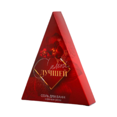 Чистое счастье Соль для ванн Самой лучшей Нежная роза 5116579, 150 г