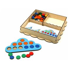 Головоломка SmileDecor Умное облачко (А023) разноцветный