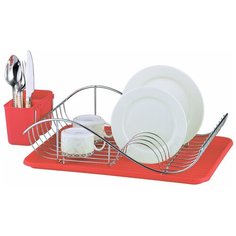 Сушилка для посуды ZEIDAN Z-1170 красная