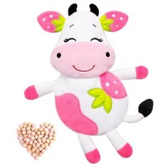 Развивающая игрушка-грелка «Клубничная Корова» Мякиши