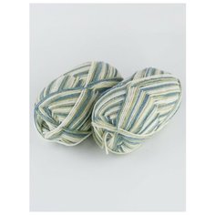 Пряжа "Подмосковная" 100 г, 250 м (2 мотка), пряжа из троицка, 4178 секционный Троицкая камвольная фабрика