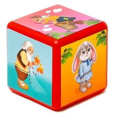 Набор цветных кубиков «Сказки», 6 штук, 6 х 6 см Solomon