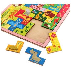 Головоломка тетрис «Зоопарк» Лесная мастерская