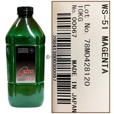 Тонер ATM Green для KYOCERA FS Color Универсал тип WS-51-M (фл. 1 кг. красный, IMEX)
