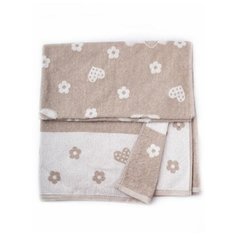 Простыня махровая 100х160см, 1с01.415ж2, Речицкий текстиль, Киса