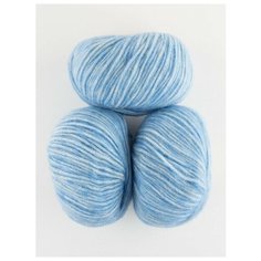 Пряжа Кроха принт, секционная (3 мотка), 135м, 50г., пряжа из троицка, 1381М Троицкая камвольная фабрика