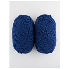 Пряжа Пчелка (2 мотка), 500м. 100г., пряжа из троицка, 583-Бирюза Троицкая камвольная фабрика