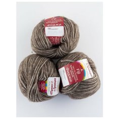 Пряжа Кроха принт, секционная (3 мотка), 135м, 50г., пряжа из троицка, 1379М Троицкая камвольная фабрика