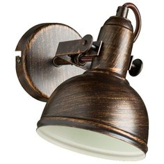Спот с одним плафоном Arte Lamp A5213AP-1BR SPOT LIGHTS коричневый