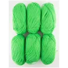 Пряжа Пехорка Детская новинка, 100 % акрил, 50 г, 200 м, 6 шт., 65 экзотика