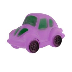 Резиновая игрушка для игры в ванной «Машинка», с пищалкой, цвет МИКС