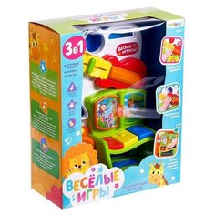 Развивающая игрушка «Весёлые игры», световые и звуковые эффекты Zabiaka