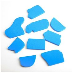 Набор игрушек для ванны «Лесные зверята»: пазлы-наклейки из EVA, 9 элементов