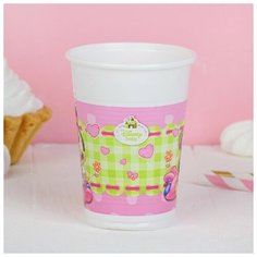 Стаканы пластиковые «Малышка Минни», 200 мл, набор 8 шт. Procos