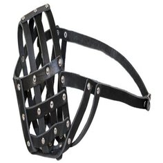 Намордник 0983Ч №7 14х48х47 см черный (2 шт) Zo Oexpress