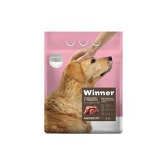 Winner ВИА Сухой корм для взрослых собак крупных пород с говядиной, 3,000 кг (2 шт)