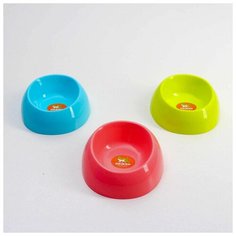 Миска "Росинка", 250 мл, 15*14*5,5см, микс цветов Пижон