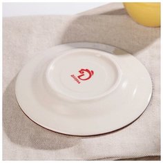 Чайная пара «Гуппи», чашка 200 мл, блюдце Доляна