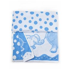 Простыня махровая 100х160см, 1с01.415ж1, Речицкий текстиль, Элефант