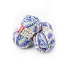 Пряжа Подмосковная секционная (2 мотка), 250м. 100г., пряжа из троицка, 4438, секционный Троицкая камвольная фабрика