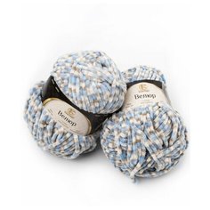 Пряжа Велюр (2 мотка), 95м. 100г., камтекс, разноцветный 2 В 238