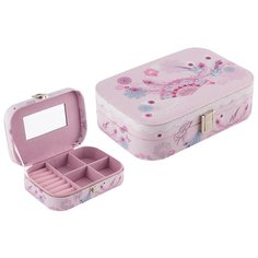 Шкатулка Веер 20х14х7см (005879) Волшебная Страна