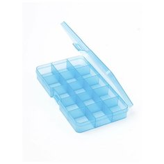 Коробка для швейных принадлежностей, OM-042, Гамма, голубой, прозрачный Gamma