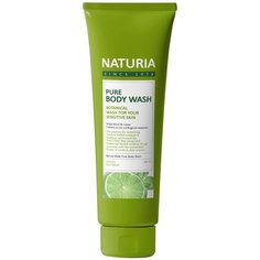 NATURIA Гель для душа с экстратом мяты и лайма. Pure body wash Wild Mint & Lime, 100 мл.