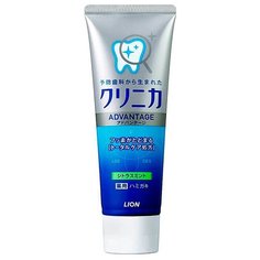 LION Паста зубная комплексного действия с цитрусом и мятой. Clinica advantage citrus mint, 130 гр.