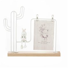 Коллаж для фото 4*6 из МДФ с декоративной фигуркой №2 (YM1956) Todi