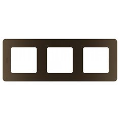 Legrand INSPIRIA Бронза Рамка - 3 поста
