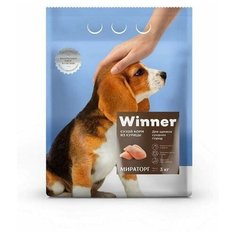 Winner корм для щенков средних пород, курица 3 кг (2 шт)