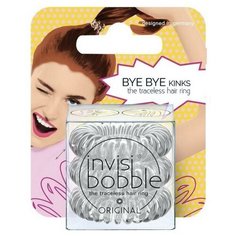 Invisibobble Резинка-браслет для волос ORIGINAL Crystal Clear (с подвесом)