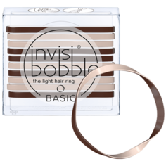 Invisibobble Резинка для волос BASIC Mocca & Cream (с подвесом)